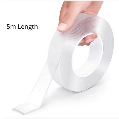 MagicTape - Extra Strong Double Sided Transparent Tape ( buy 1 get 1 free ) 2 piece