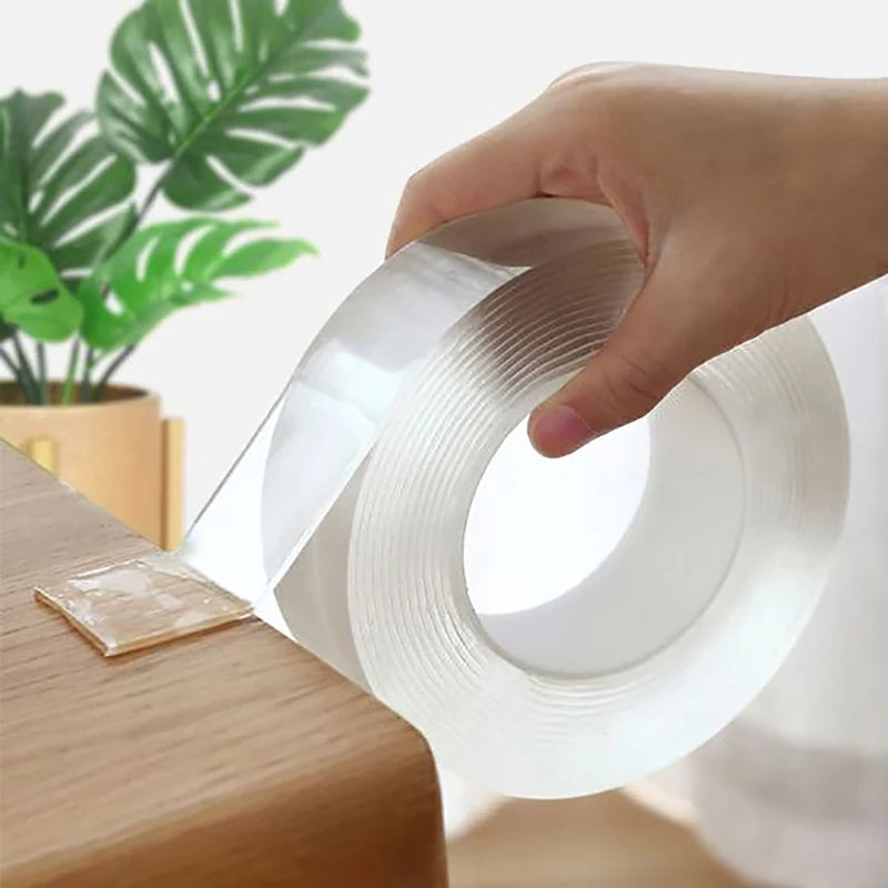 MagicTape - Extra Strong Double Sided Transparent Tape ( buy 1 get 1 free ) 2 piece